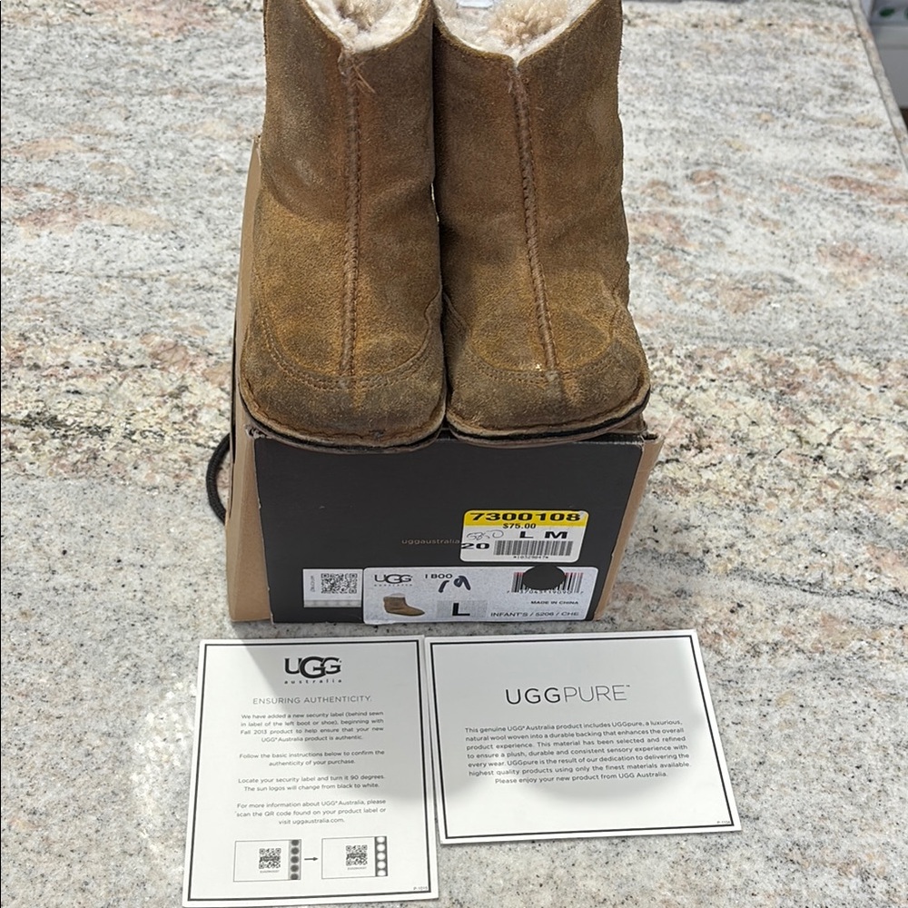 UGG Brown Shearling Boots